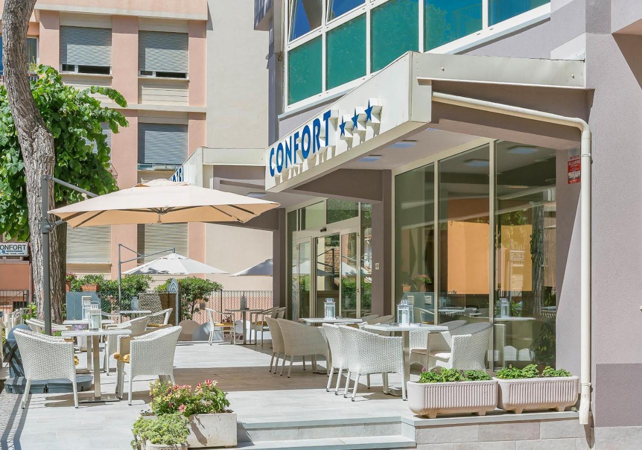 Hotel Confort ريميني المظهر الخارجي الصورة